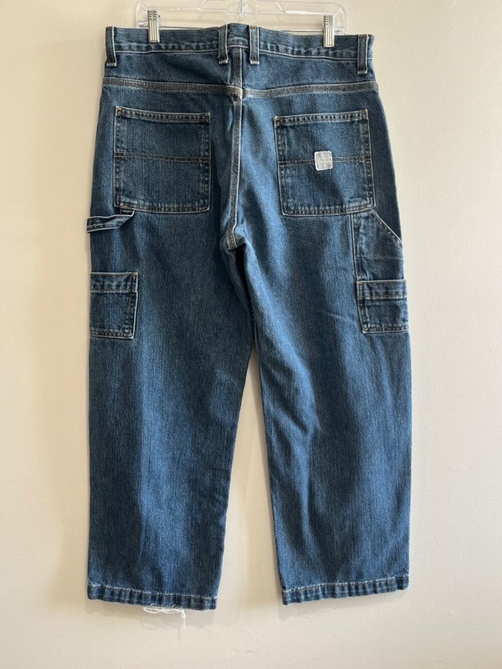 Faded Glory Carpenter Jeans Mens 36X30 90s Baggy 100% Cotton